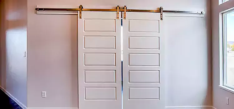 Glass Barn Door with Installation Hardware Kit Minnetonka