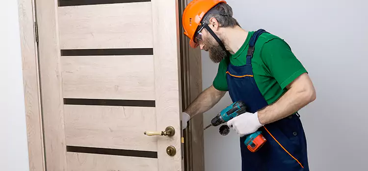 Replace Internal Door Handle with Lock Minnetonka